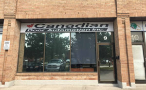 Canadian Door Automation Office