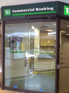 Automatic Door TD Bank