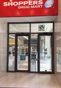 Automatic sliding Door Shoppers