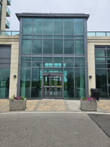 sliding door project by Canadian Door Automation