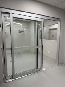 sliding door project by Canadian Door Automation