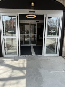 sliding entrance door project